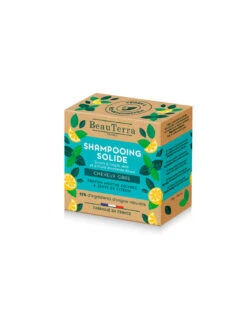 Beauterra Shampooing Solide Cheveux Gras 75g