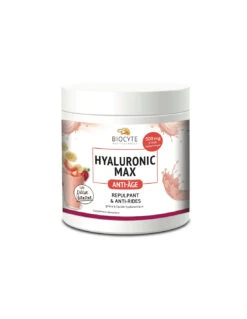 Biocyte Hyaluronic Max Anti-âge Gout Fraise-banane. 240g
