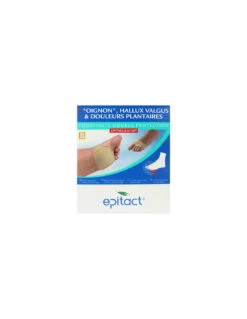 Epitact Coussinets Double Protection Oignon, Hallux Valgus & Douleurs Plantaires 1 Paire