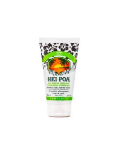 Hei Poa Gel Douche Exfoliant Monoï Et Sable Noir Tube 150ml