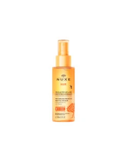 Nuxe Sun Huile Lactée Capillaire Protectrice Hydratante Spray 100 Ml