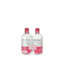 Bioderma Offre Spéciale Créaline H2O Solution Micellaire Nettoyante Démaquillante - Lot 2x500ml