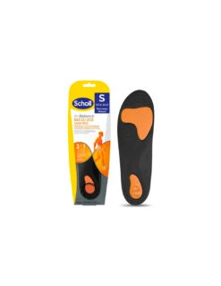 Scholl In-Balance Semelles Anti-douleur Bas Du Dos 1 Paire Taille S
