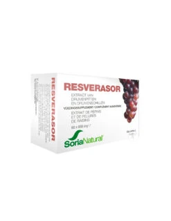 Soria Natural Resverasor Extrait Peau Pépins De Raisins 60 Comprimés